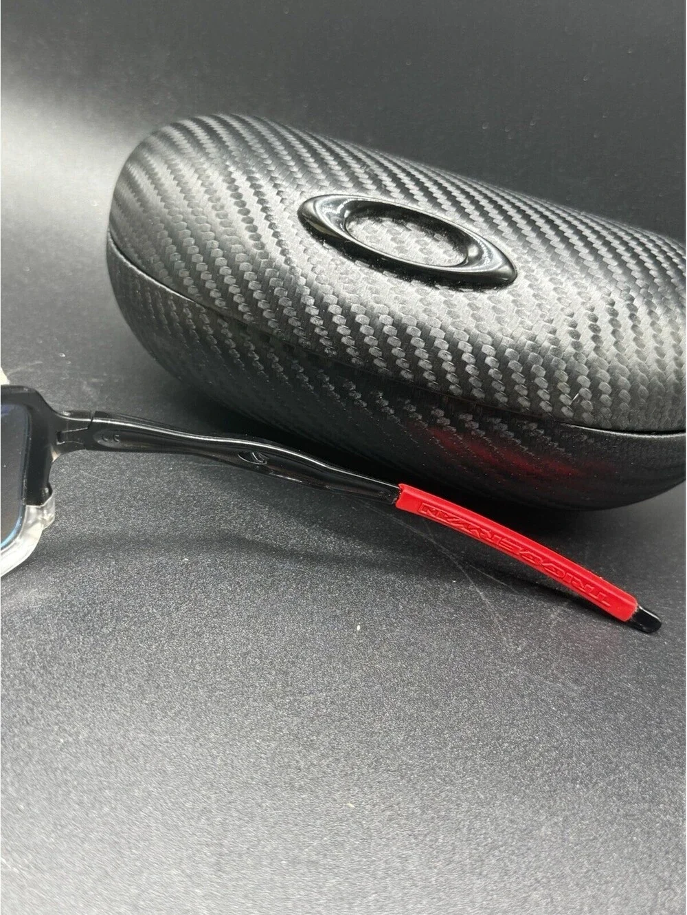 Oakley Triggerman Black Ink/Ruby Iridium Lenses OO9266-10